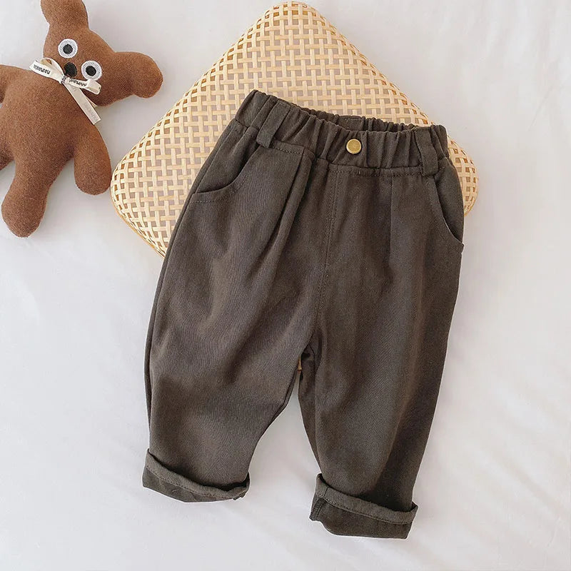 Unisex Elastic Waist Pants