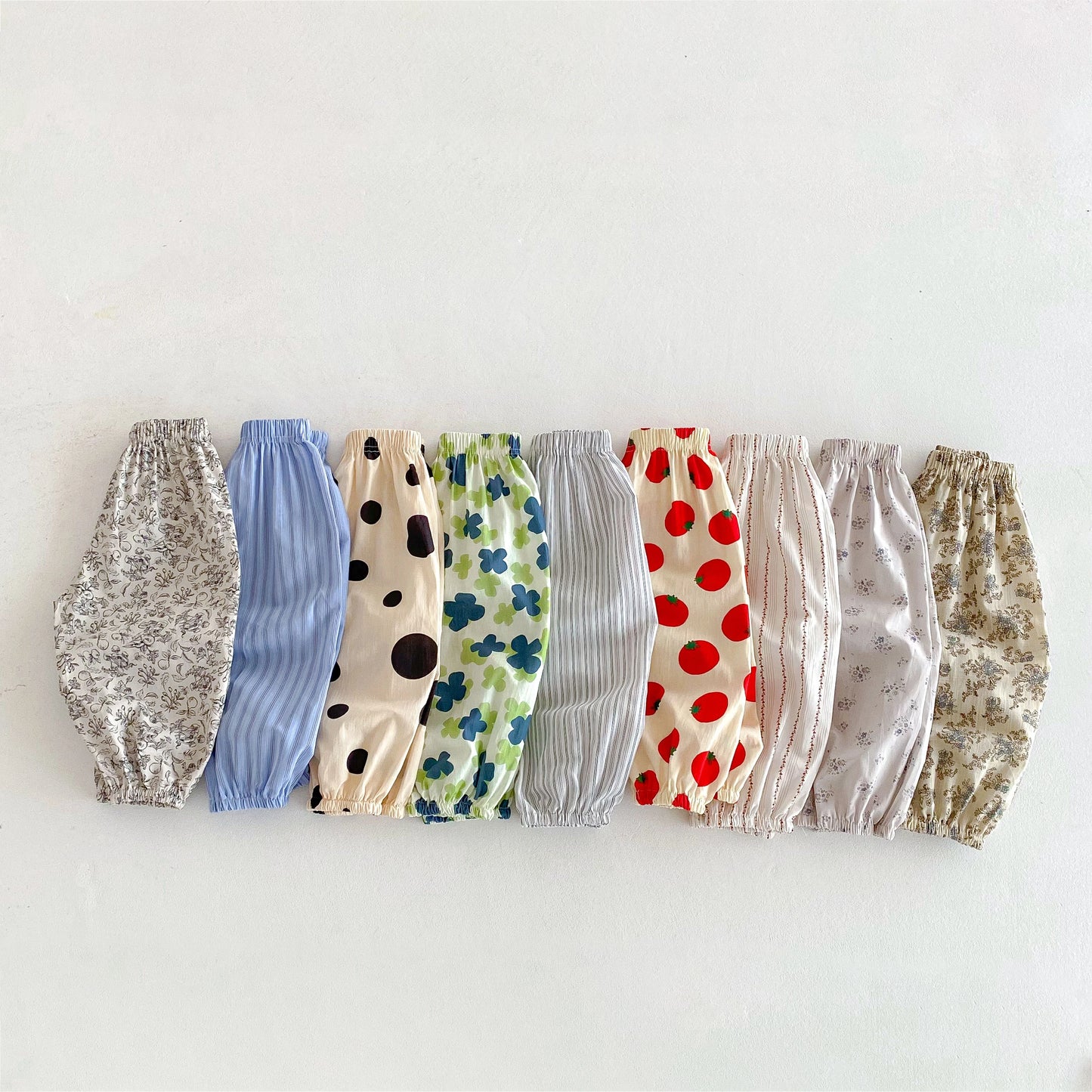 Big Print Parachute Pants