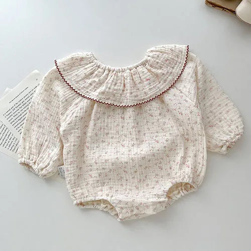 Girls Long Sleeved Romper