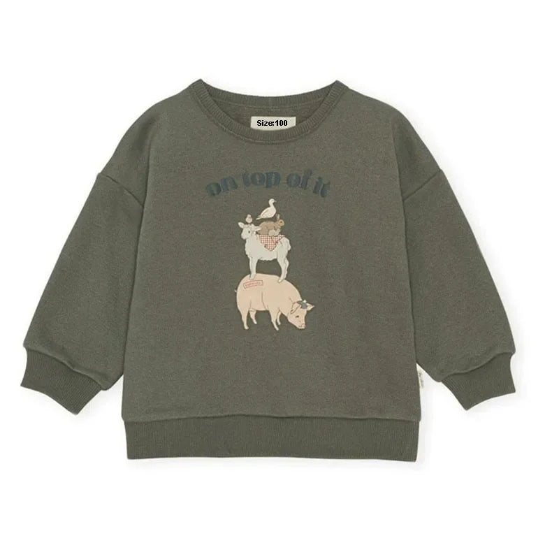 Unisex Animal Word Sweatshirt