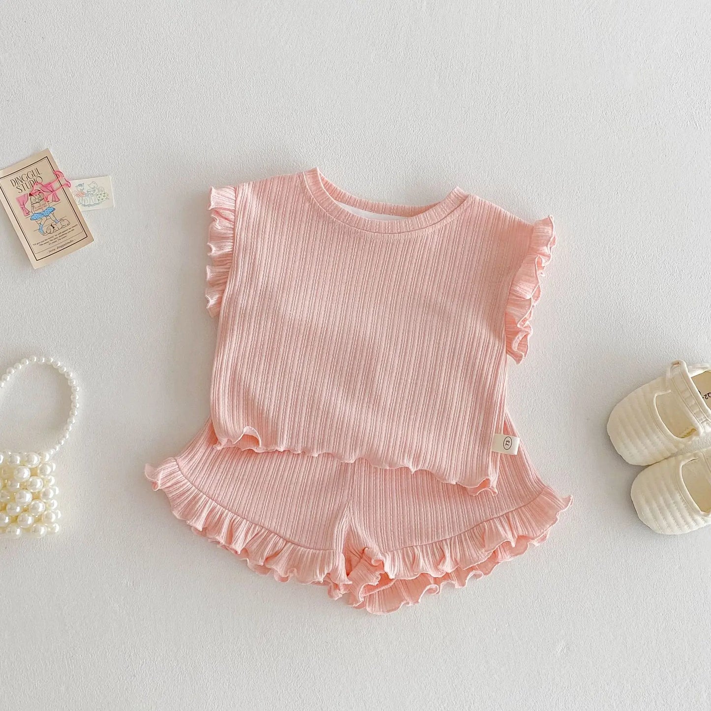 Pastel Ruffle Set