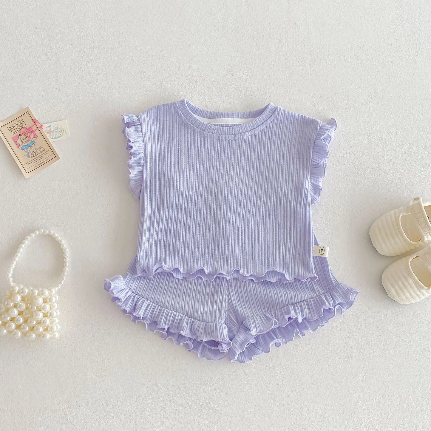 Pastel Ruffle Set