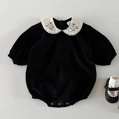 Girls Long Sleeved Romper