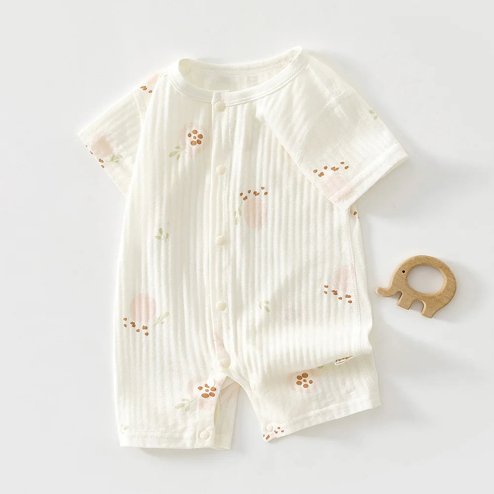 Cotton Floral Bunny Jumpsuit