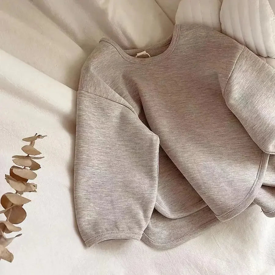 Unisex Solid Color Sweatshirt