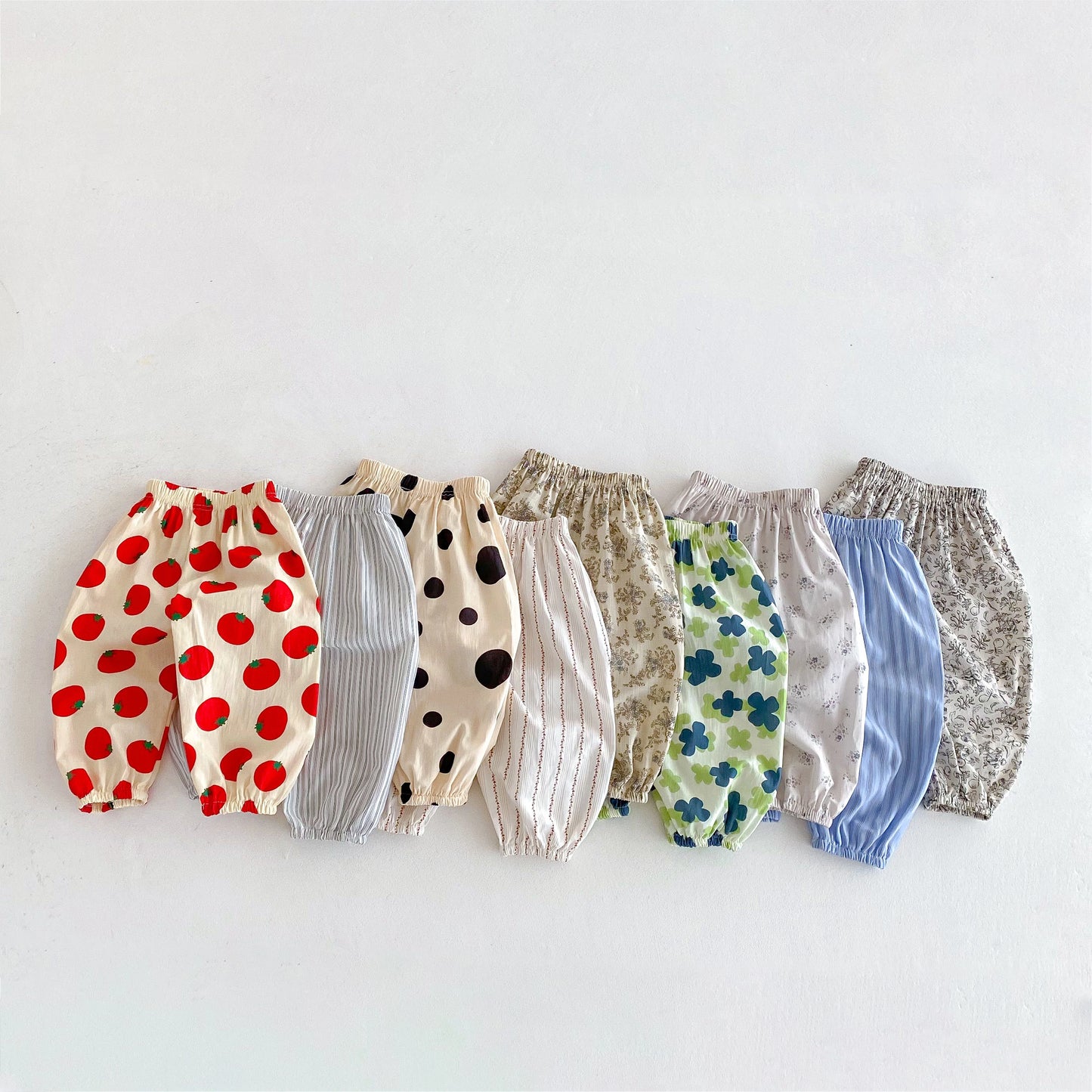 Big Print Parachute Pants