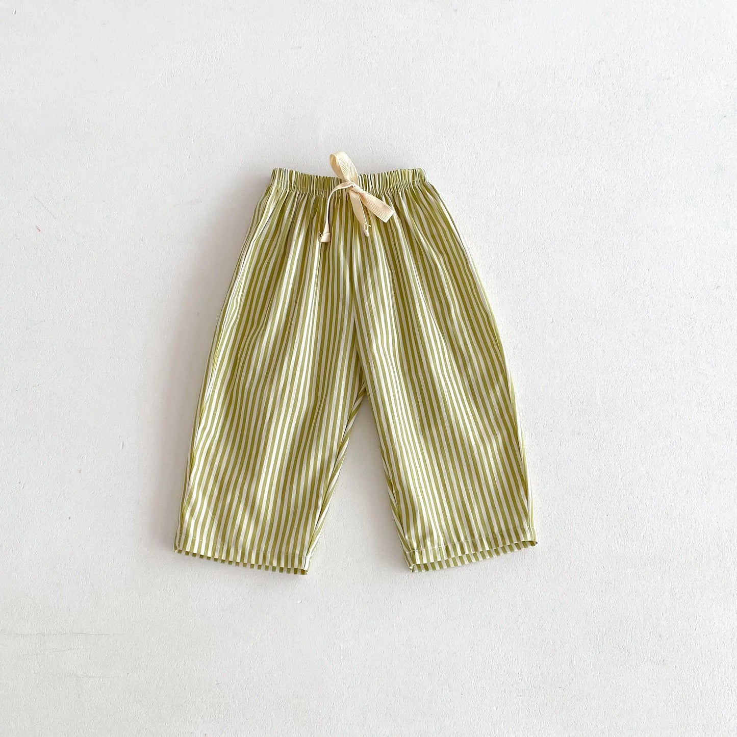 Striped Thin Harem Pants