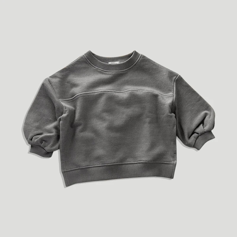 Unisex Solid Color Sweatshirt