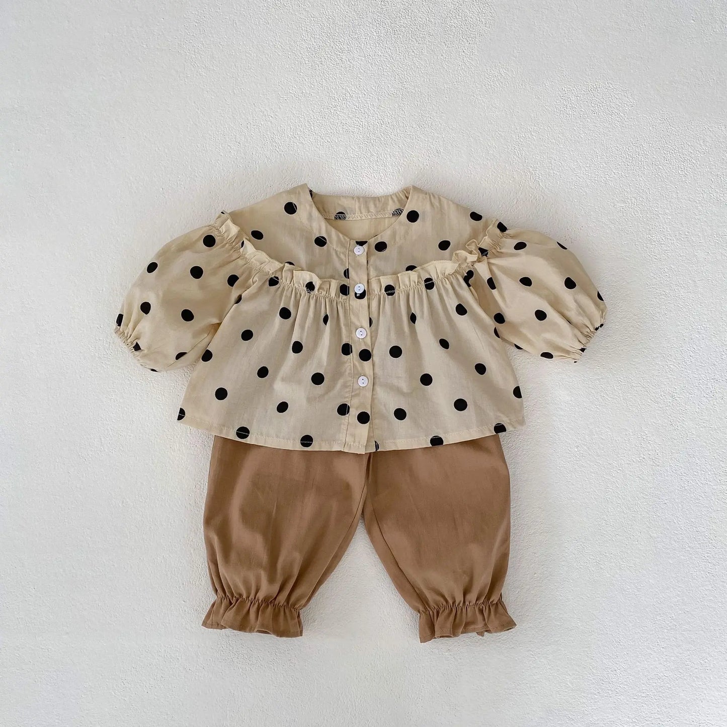 Polka Dot Blouse and Pants