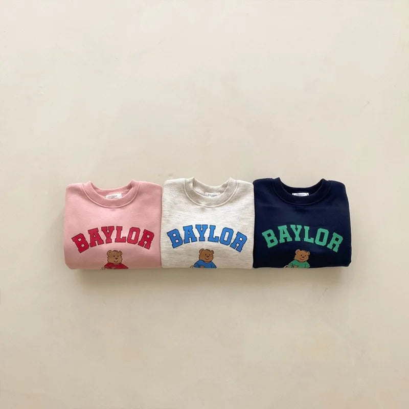 Baylor Bear Patch Sweater Romper