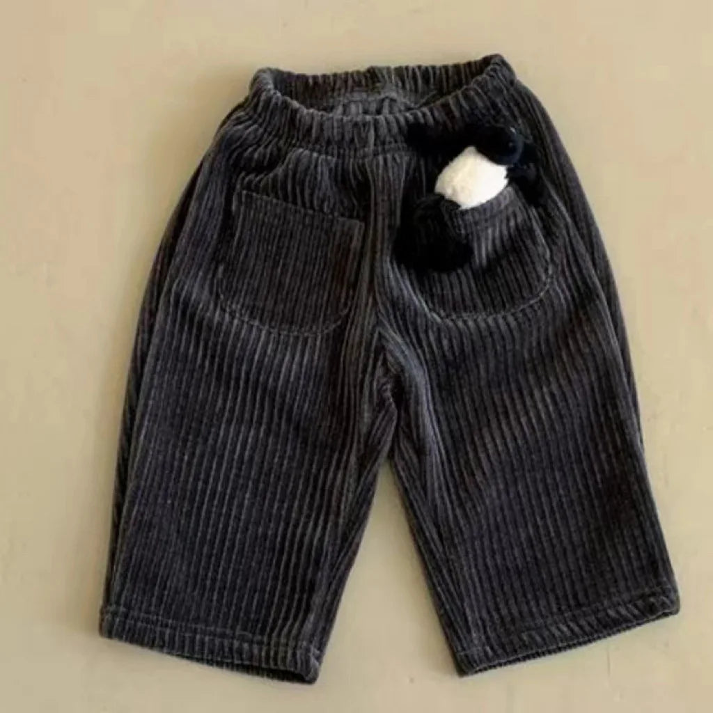 Unisex Thick Corduroy Pants