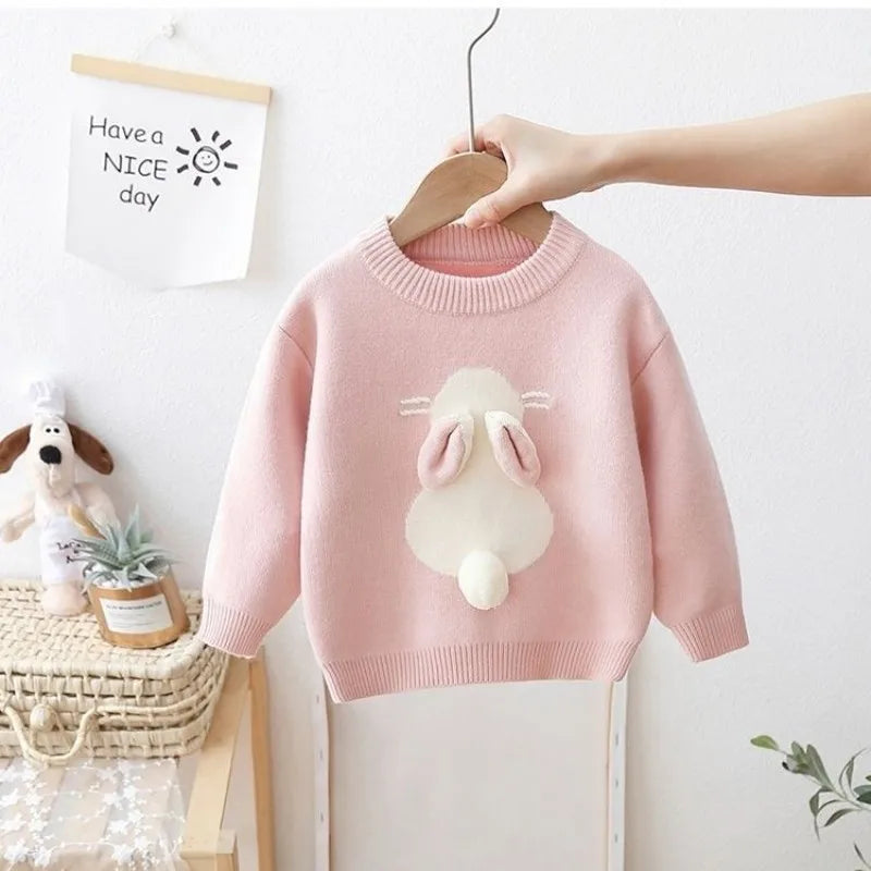 Girls Rabbit Sweater