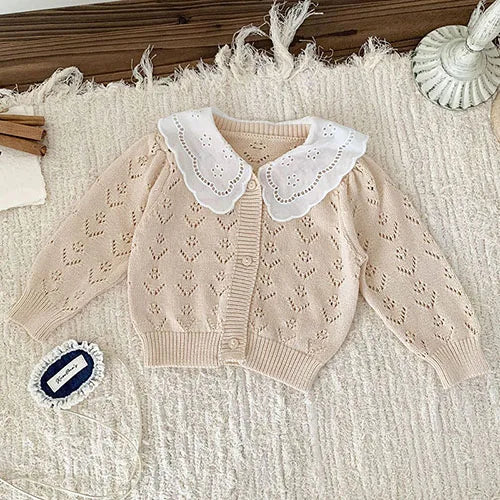 Girls Knitted Collar Sets