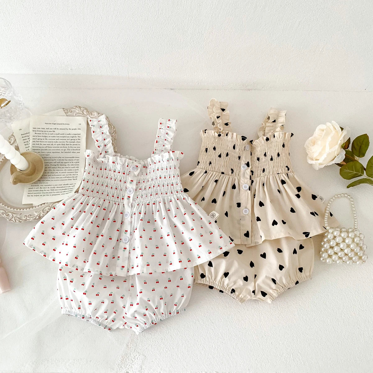 Cherry Heart Sling Sets