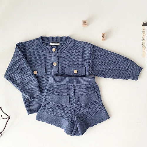 Girls Knitted Collar Sets