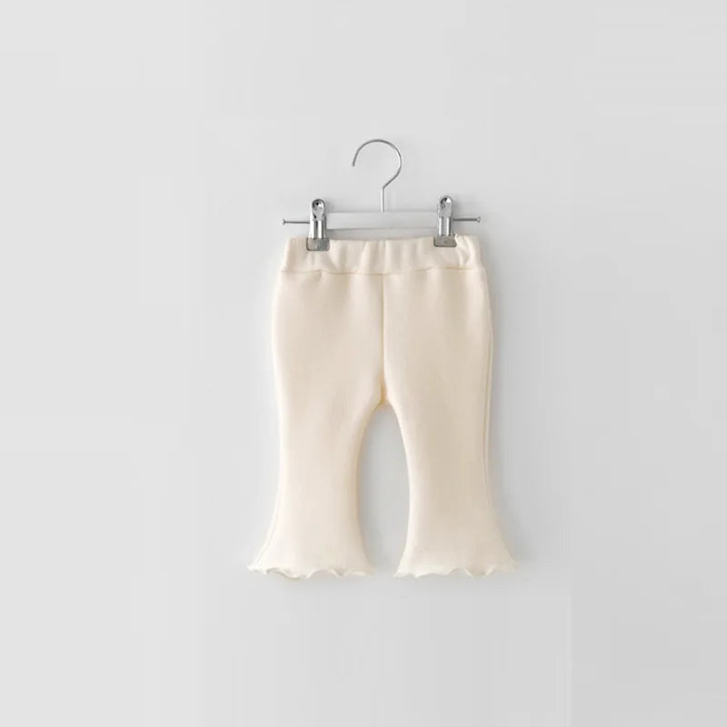 Knit Bell-bottom Pants