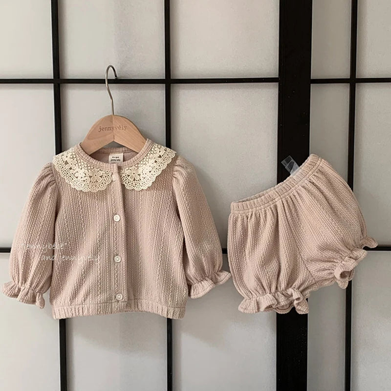 Girls Lace Collar Set