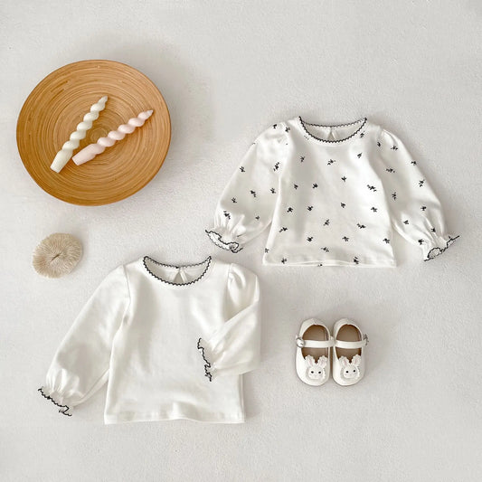 Exquisite Bubble Sleeve Shirt