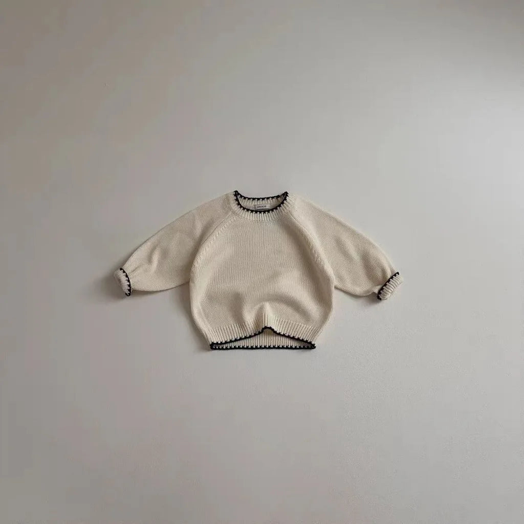 Brown Versatile Knit Sweater