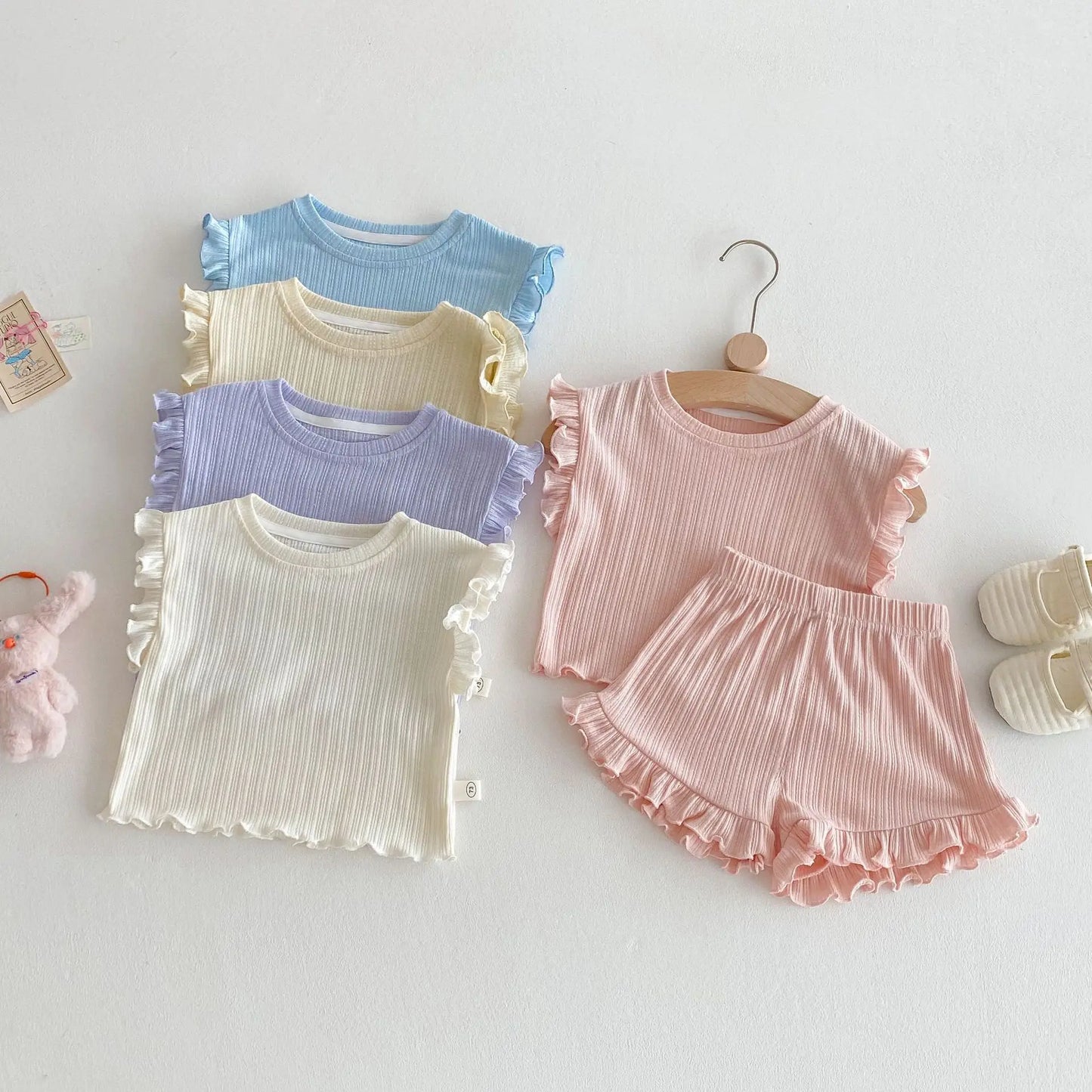 Pastel Ruffle Set