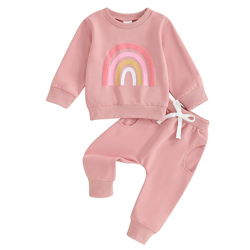 Unisex Rainbow Sweat Set