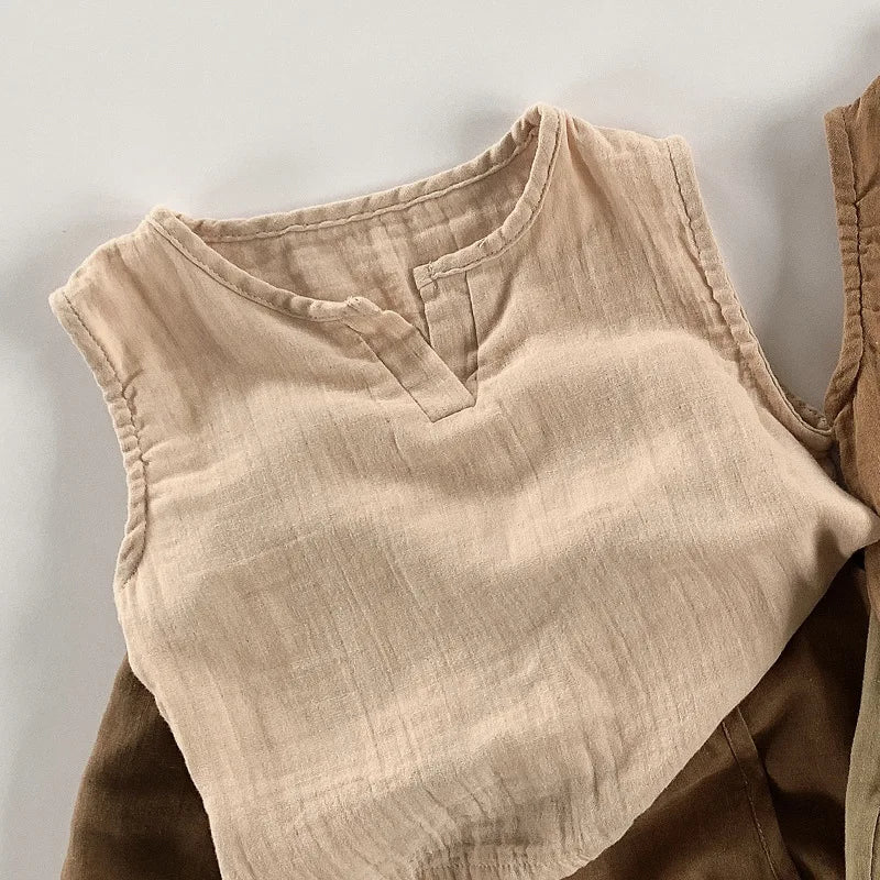 Cotton Linen Tank Top