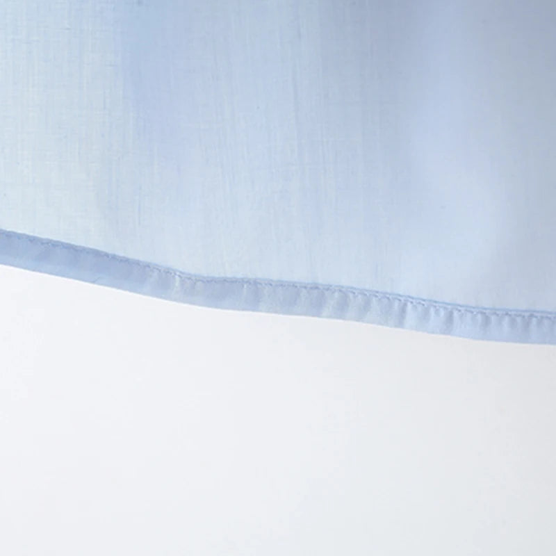 Blue Ruched Dress