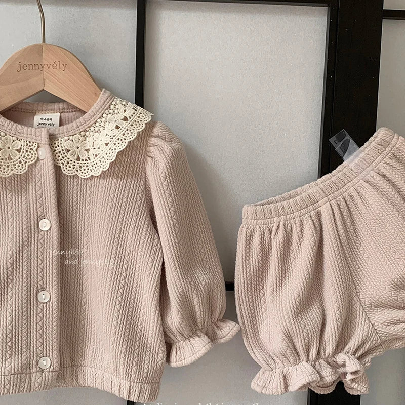 Girls Lace Collar Set