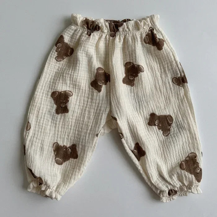 Organic Cotton Pattern Lantern Bloomers