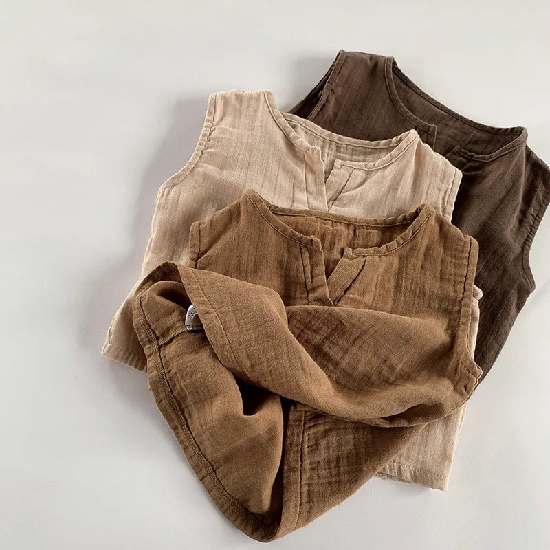 Cotton Linen Tank Top