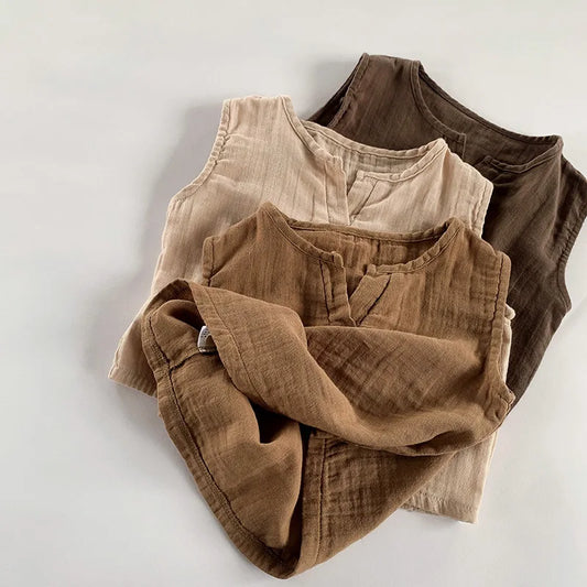 Cotton Linen Tank Top