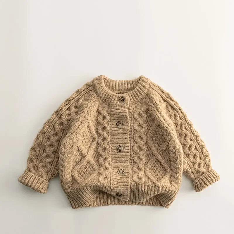 Unisex Thick Knit Cardigan