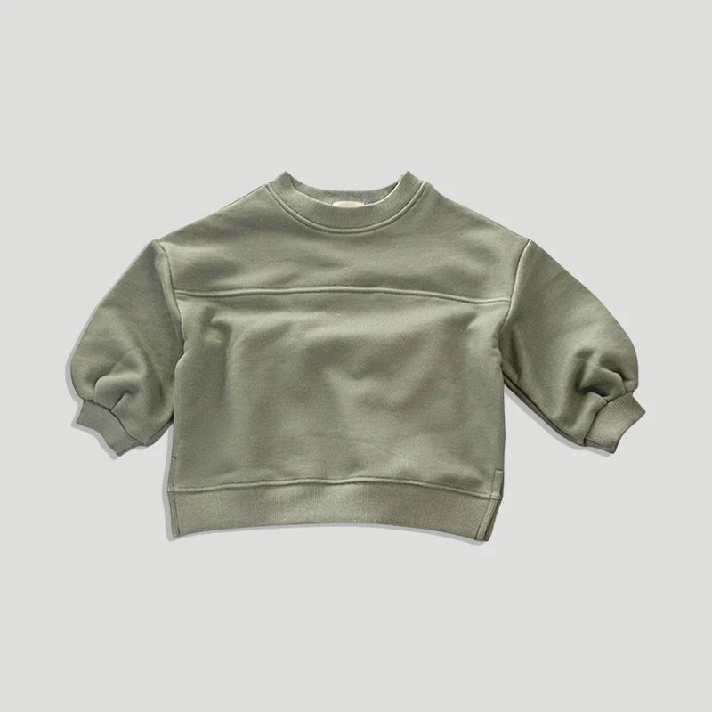 Unisex Solid Color Sweatshirt