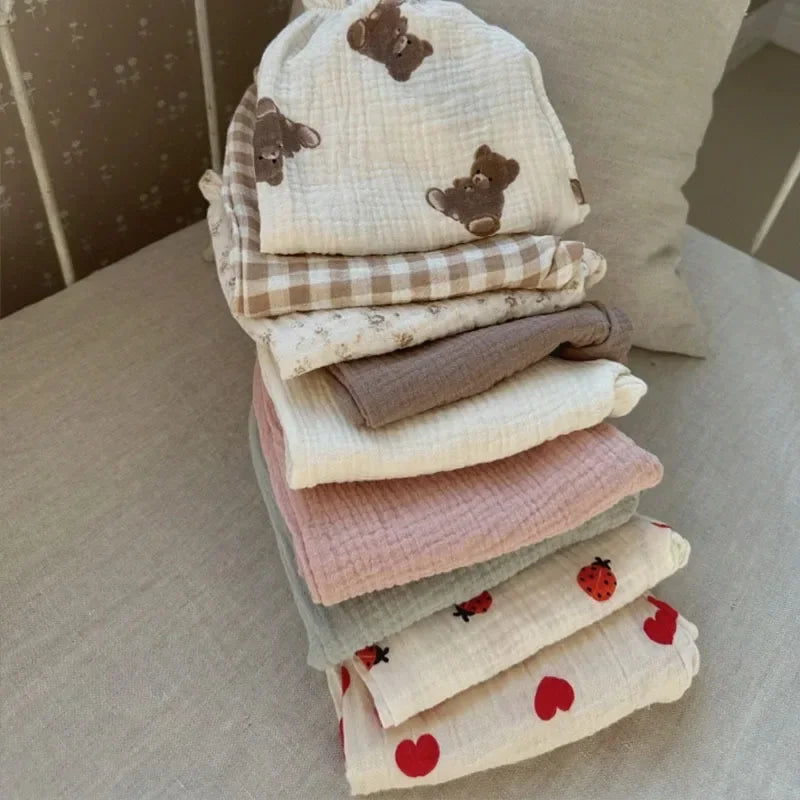 Organic Cotton Pattern Lantern Bloomers
