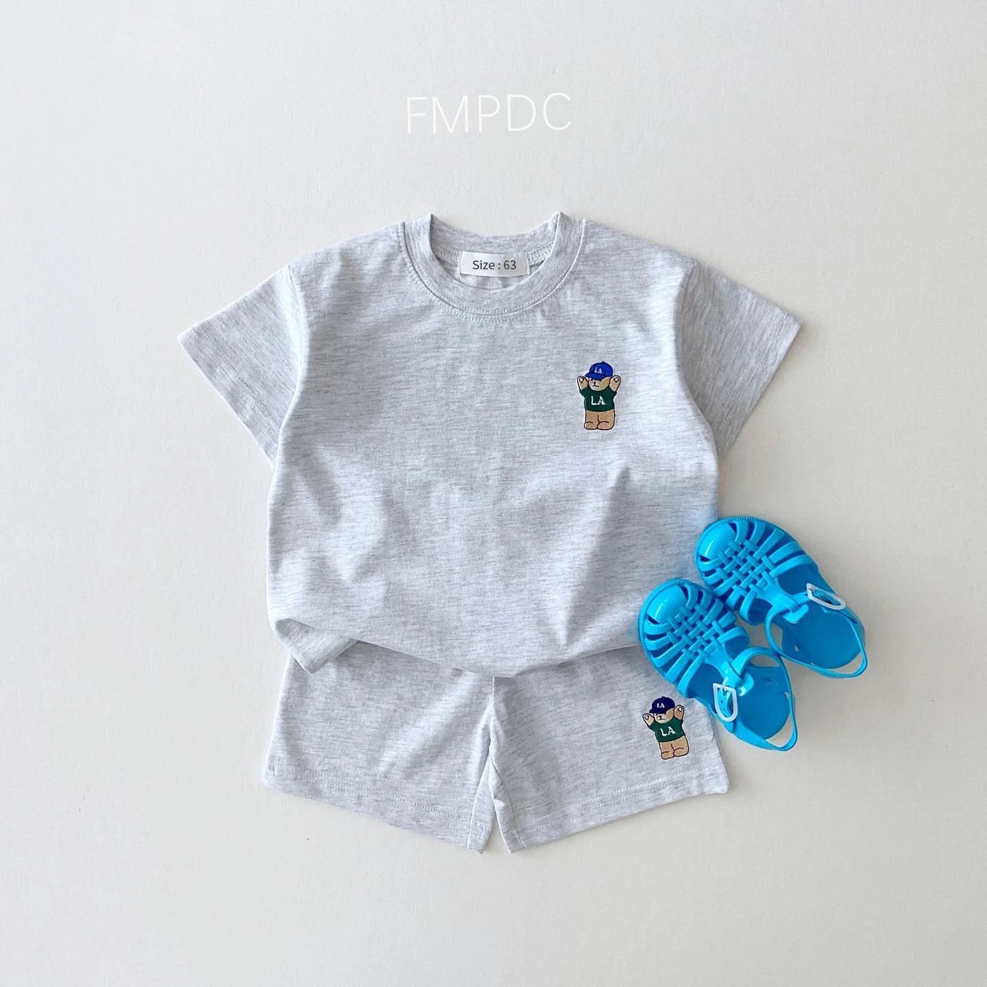 Bear Embroidery Colorful Set