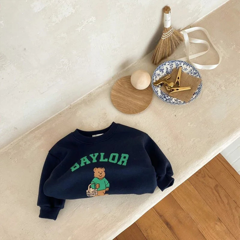 Baylor Bear Patch Sweater Romper