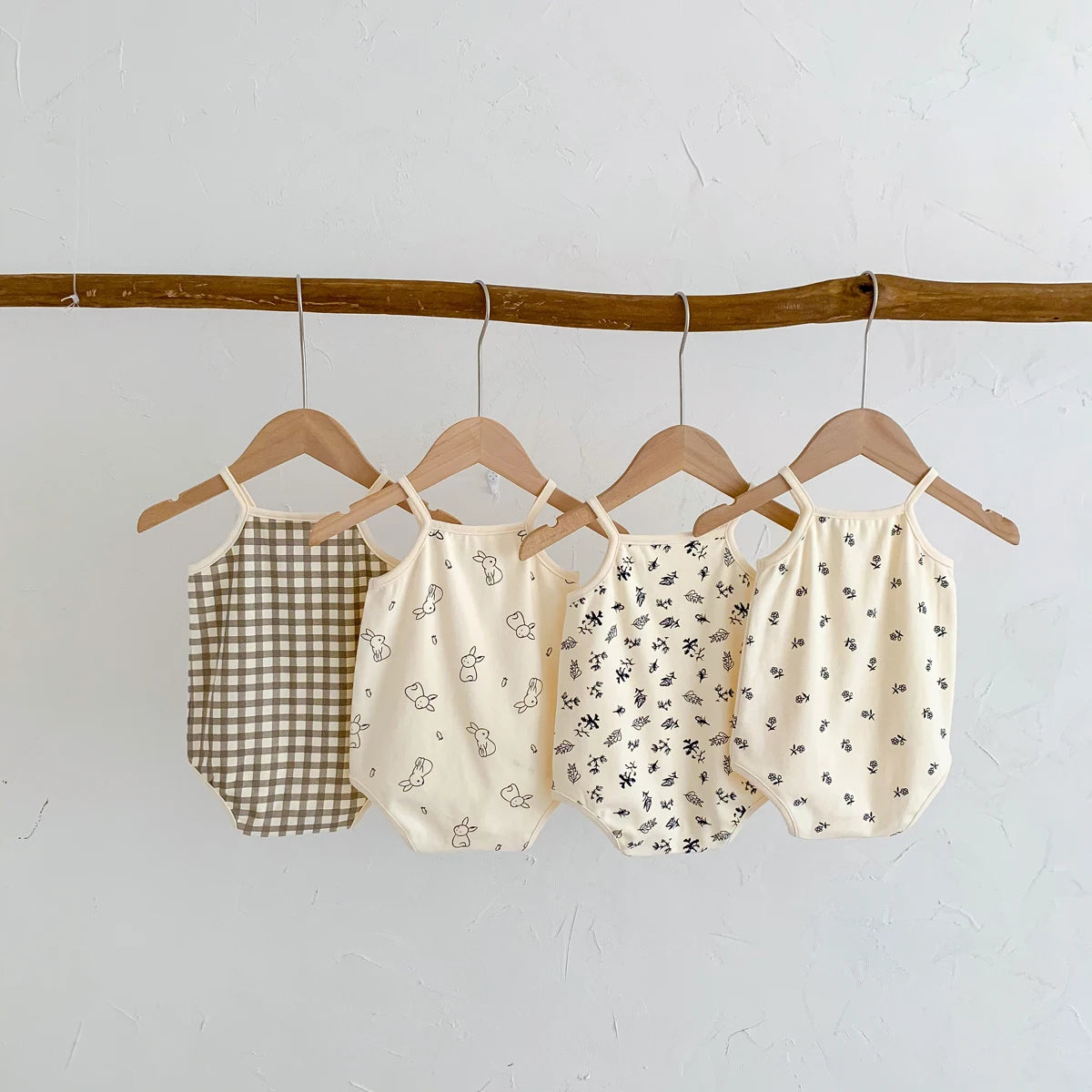 Sling Bunny Pattern Bodysuit
