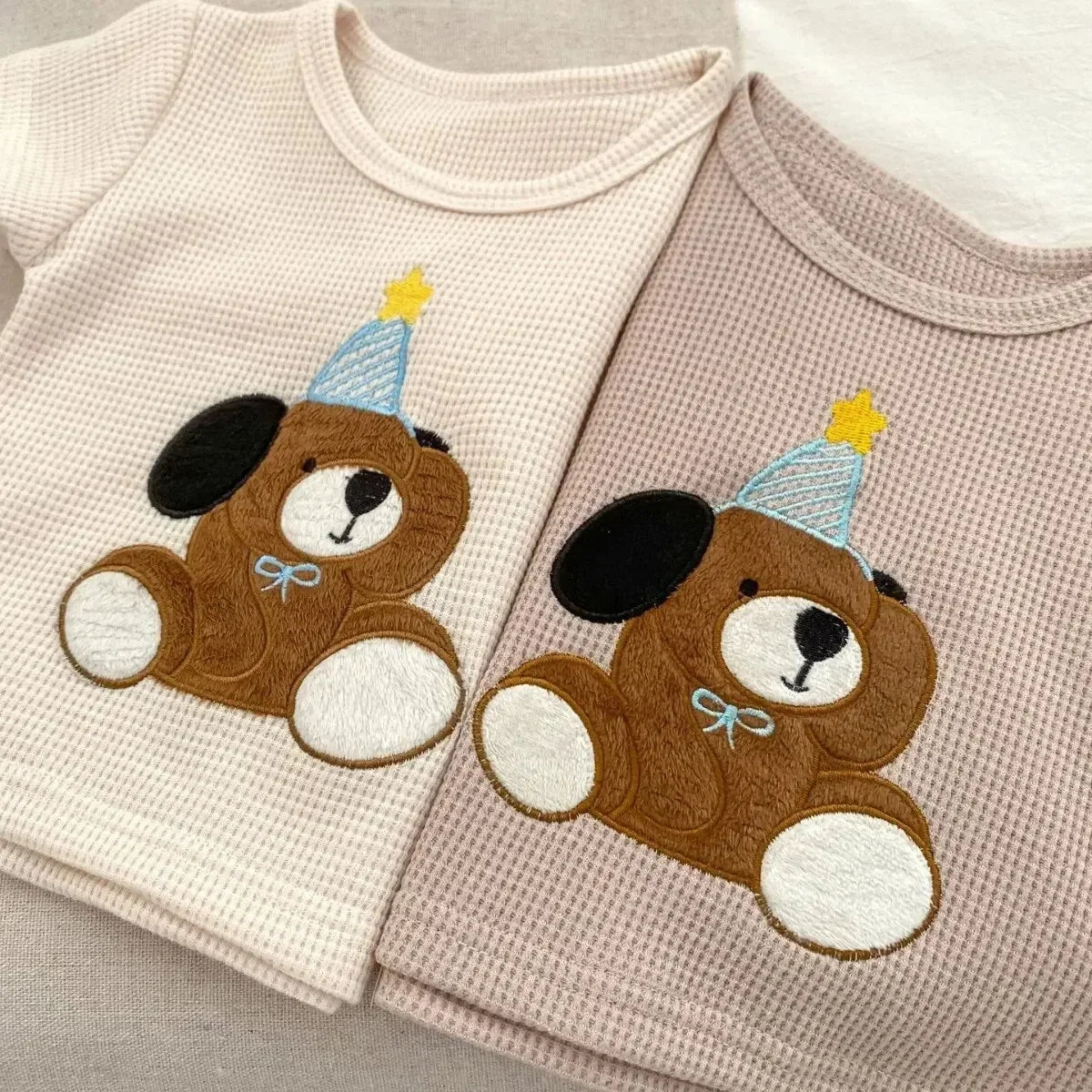 Waffle Knit Bear Embroidery Set