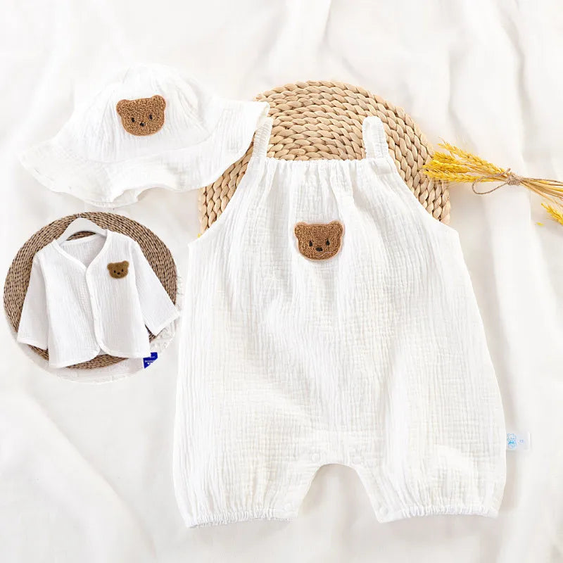 Muslin Bear Set