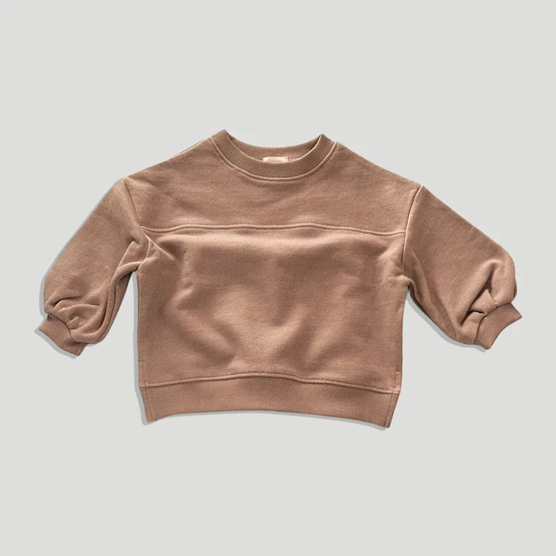 Unisex Solid Color Sweatshirt