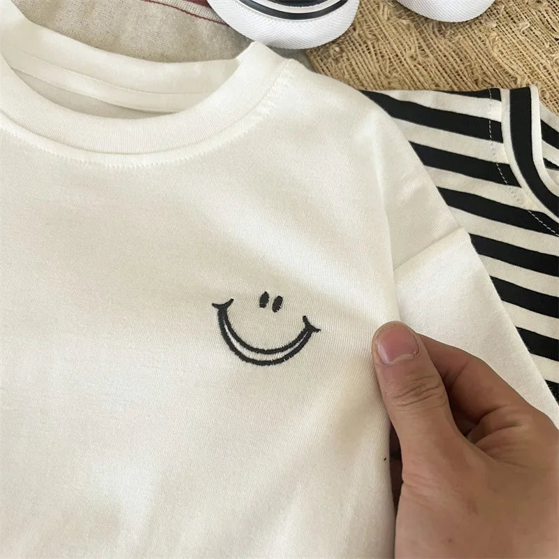 Boys Long Sleeve Smile Shirt