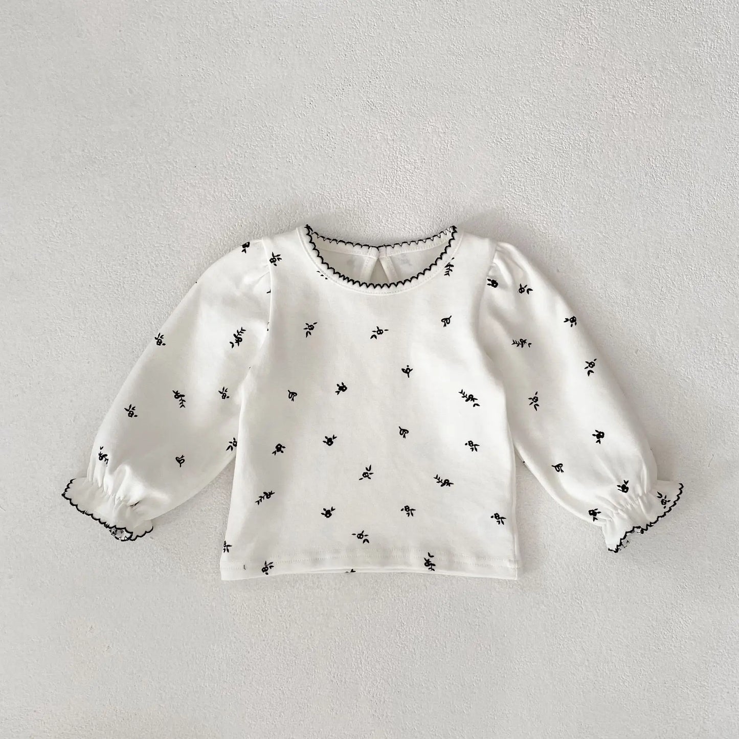 Exquisite Bubble Sleeve Shirt