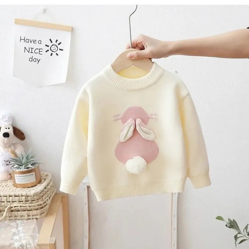 Girls Rabbit Sweater