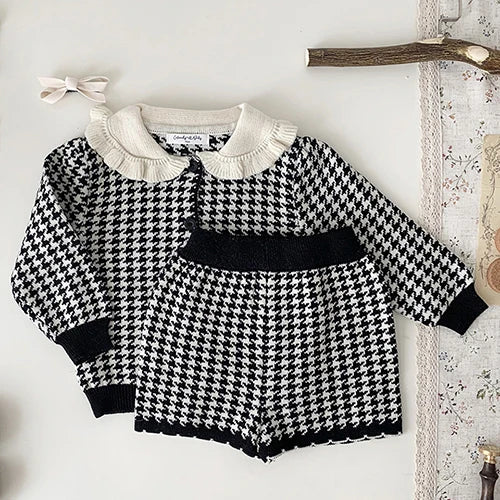 Girls Knitted Collar Sets