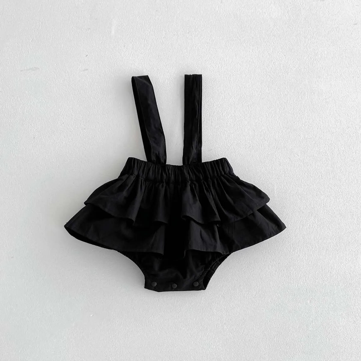 Knit Doll Collar Skirt and Shirt