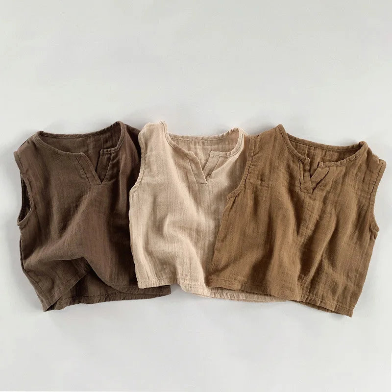 Cotton Linen Tank Top