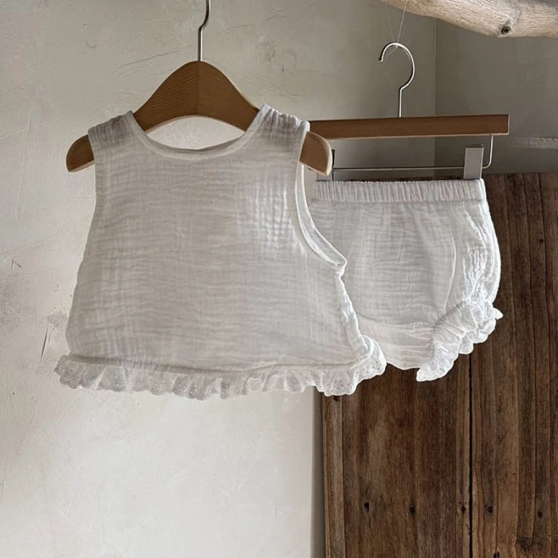 Ruffled Lace Strawberry Set