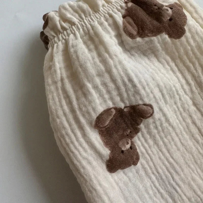 Organic Cotton Pattern Lantern Bloomers