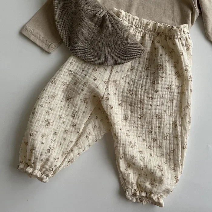 Organic Cotton Pattern Lantern Bloomers