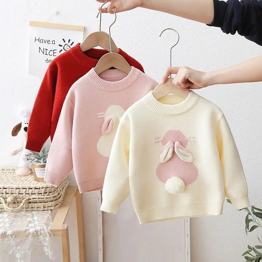 Girls Rabbit Sweater